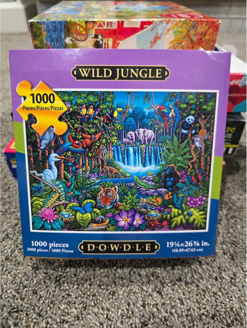 Dowdle Wild Jungle 1000 Piece Jigsaw Puzzle